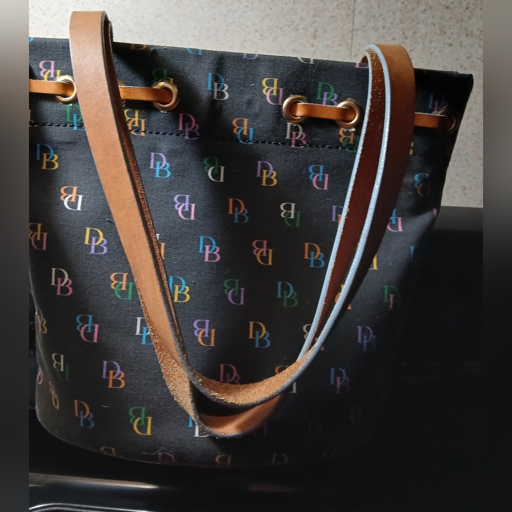 Dooney & Bourke Vintage Rainbow Edition Y2k Wallet Incuded - Picture 8 of 12